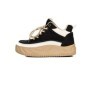 Pantofi Sport Dama din piele naturala 77038 BLACK | ADVANCER