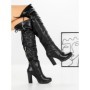 Cizme Dama cu Toc N502 BLACK | CM