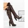 Cizme Dama cu Toc N502 COFFEE | CM