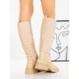 Cizme Dama cu talpa joasa 9155 BEIGE | CM