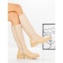 Cizme Dama cu talpa joasa 9155 BEIGE | CM