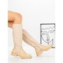 Cizme Dama cu talpa joasa 9155 BEIGE | CM
