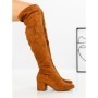 Cizme Dama cu Toc 9115 CAMEL | CM