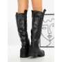 Cizme Dama cu talpa joasa 9050 BLACK | CM