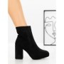 Botine cu Toc Gros 9131 BLACK | CM