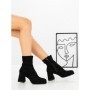 Botine cu Toc Gros 5724 BLACK | SEASOND