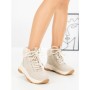 Ghete Dama cu Platforma 3015 BEIGE | SEASOND