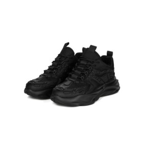 Pantofi Sport Barbati din piele naturala 24210 BLACK | ADVANCER