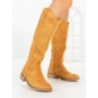 Cizme Dama cu talpa joasa LQ-116 CAMEL | STEPHAN