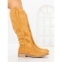 Cizme Dama cu talpa joasa LQ-116 CAMEL | STEPHAN