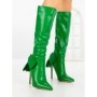 Cizme Dama cu Toc C-267 GREEN | STEPHAN