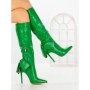 Cizme Dama cu Toc C-267 GREEN | STEPHAN