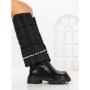 Cizme Dama cu talpa joasa C-284 BLACK | STEPHAN