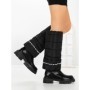 Cizme Dama cu talpa joasa C-284 BLACK | STEPHAN