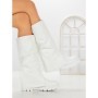 Cizme Dama cu talpa joasa LQ-35 WHITE | STEPHAN