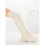 Cizme Dama cu talpa joasa LQ-15 BEIGE | STEPHAN