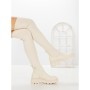 Cizme Dama cu talpa joasa LQ-15 BEIGE | STEPHAN