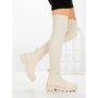 Cizme Dama cu talpa joasa LQ-15 BEIGE | STEPHAN