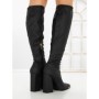 Cizme Dama cu Toc C-239 BLACK | STEPHAN