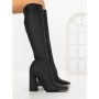 Cizme Dama cu Toc C-239 BLACK | STEPHAN