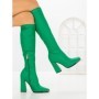 Cizme Dama cu Toc C-239 GREEN | STEPHAN