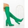 Cizme Dama cu Toc C-239 GREEN | STEPHAN