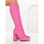 Cizme Dama cu Toc C-239 FUCHSIA | STEPHAN