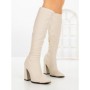 Cizme Dama cu Toc C-239 BEIGE | STEPHAN