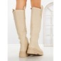 Cizme Dama cu talpa joasa 99-119 BEIGE | CM