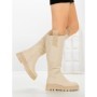 Cizme Dama cu talpa joasa 99-119 BEIGE | CM