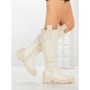Cizme Dama cu talpa joasa 9050 BEIGE | CM