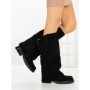 Cizme Dama cu talpa joasa 52279 BLACK | GALLEVANI