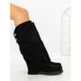 Cizme Dama cu talpa joasa 52279 BLACK | GALLEVANI