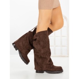 Cizme Dama cu talpa joasa 52279 BROWN | GALLEVANI
