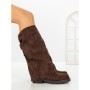 Cizme Dama cu talpa joasa 52279 BROWN | GALLEVANI