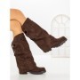 Cizme Dama cu talpa joasa 52279 BROWN | GALLEVANI