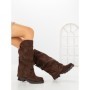 Cizme Dama cu talpa joasa 52279 BROWN | GALLEVANI