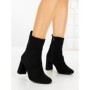 Botine cu Toc Gros 9063 BLACK | CM
