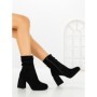 Botine cu Toc Gros 9111 BLACK | CM