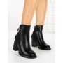 Botine cu Toc Gros 9137 BLACK | CM