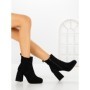 Botine cu Toc Gros 9110 BLACK | CM