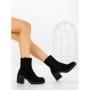 Botine cu Toc Gros 68263 BLACK | CM