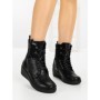 Ghete Dama cu Platforma 9810 BLACK | SEASOND
