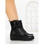 Ghete Dama cu Platforma 9810 BLACK | SEASOND