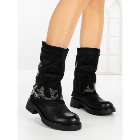 Ghete Dama 5843 BLACK | SEASOND