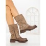 Ghete Dama 5843 KHAKI | SEASOND