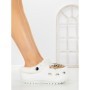 Papuci Dama cu Platforma F65 WHITE | L. DAY