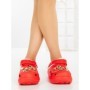 Papuci Dama cu Platforma F65 RED | L. DAY