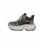 Pantofi Sport Dama din piele naturala HD7673 BROWN-GREEN | ADVANCER