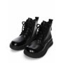Ghete Dama din piele naturala 50382-2 BLACK | ADVANCER